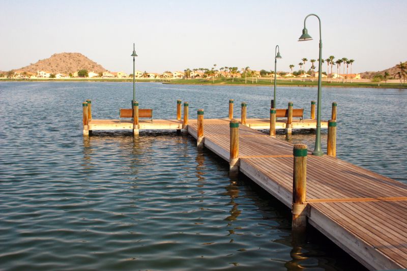 Wood Dock Installation in Overland Park, KS