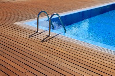 Inground Wood Deck Installation